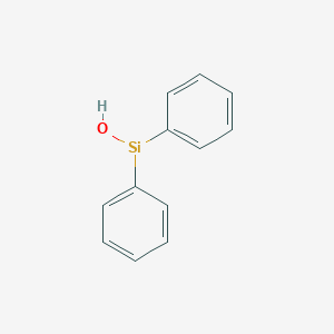 molecular formula C12H11OSi B12336426 Diphenylsilanol CAS No. 32129-24-1