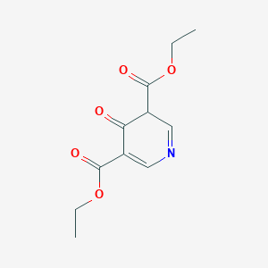 molecular formula C11H13NO5 B12336796 3,5-Bis(ethoxycarbonyl)-4-pyridone 