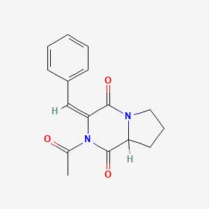 N-Acetyldehydrophenylalanylproline diketopiperazine