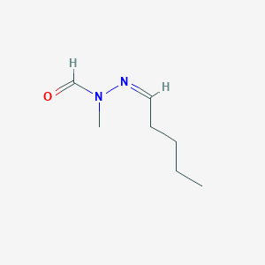 N-methyl-N-[(Z)-pentylideneamino]formamide