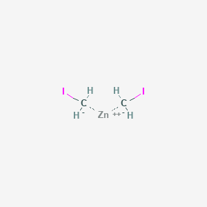molecular formula C2H4I2Zn B12336892 Bis(iodomethyl)ZINC 