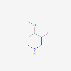 molecular formula C6H12FNO B12336899 3-Fluoro-4-methoxypiperidine 