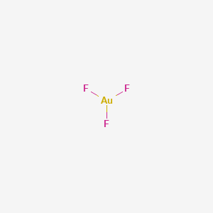 molecular formula AuF3 B1233690 Gold fluoride 