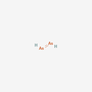 molecular formula As2H2 B1233693 Arsanylidenearsane 