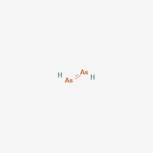molecular formula As2H2 B1233693 反式二砷烯 