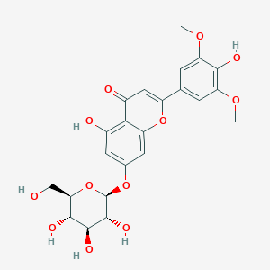 molecular formula C23H24O12 B1233695 Glucotricin CAS No. 32769-01-0