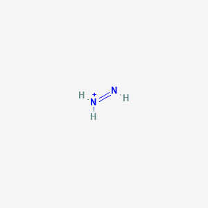 molecular formula H3N2+ B1233697 Diazenium CAS No. 250132-74-2