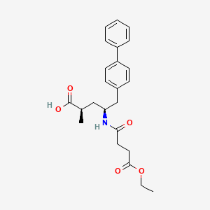 molecular formula C24H29NO5 B12337089 Sacubitril impurity 16 