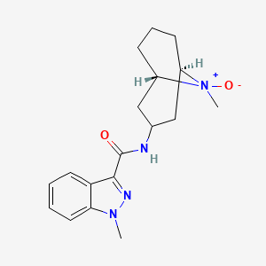 molecular formula C18H24N4O2 B12337126 Granisetron N-Oxide CAS No. 160177-68-4