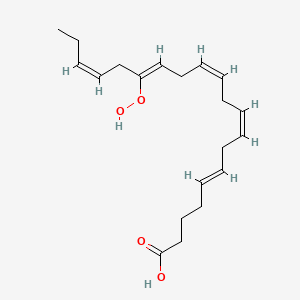 15-Hydroperoxy-5,8,11,14,17-eicosapentaenoic acid
