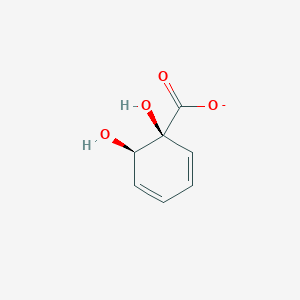 (1S,6R)-1,6-dihydroxycyclohexa-2,4-diene-1-carboxylate
