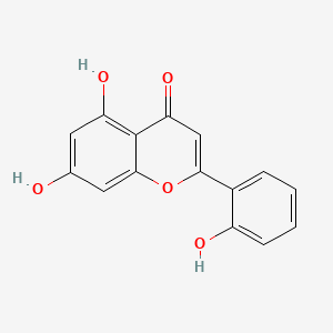 molecular formula C15H10O5 B1233755 5,7,2'-Trihydroxyflavone CAS No. 73046-40-9