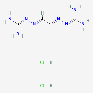 Methylglyoxal bis(guanylhydrazone) dihydrochloride