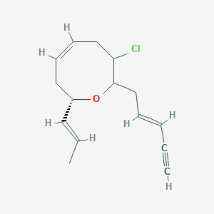 molecular formula C15H19ClO B1233763 Laurenyne CAS No. 77182-65-1