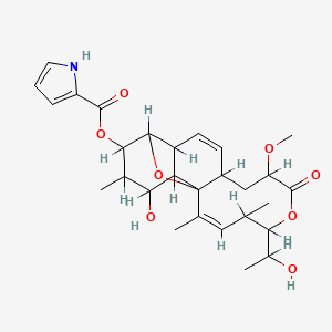 molecular formula C28H37NO8 B1233764 Nargenicin A1 CAS No. 70695-02-2