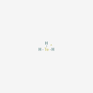 molecular formula H3Te B1233766 Trihydridotellurium(.) 