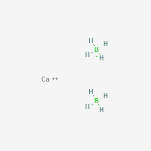 molecular formula B2CaH8 B1233779 Calcium;boranuide 