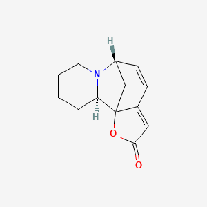 molecular formula C13H15NO2 B1233782 Securinine 