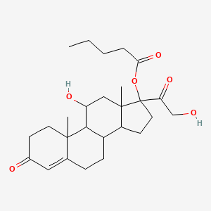 molecular formula C26H38O6 B1233785 HYDROCORTISONE VALERATE 