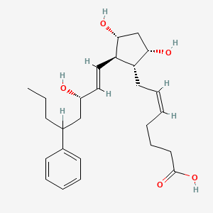 B1233797 17-Phenylprostaglandin F2alpha CAS No. 55582-75-7
