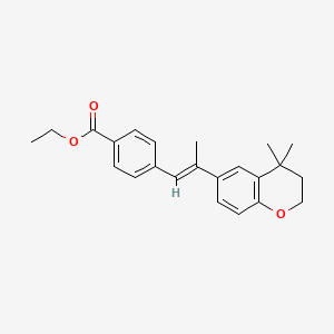 molecular formula C23H26O3 B1233799 Eddbpb CAS No. 88579-28-6
