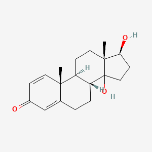 14,17-Dihydroxyandrosta-1,4-dien-3-one