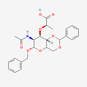 Benzyl N-acetyl-4,6-O-benzylidenemuramic acid