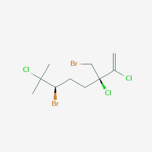 molecular formula C10H15Br2Cl3 B1233853 Halomonoterpene 