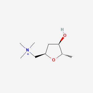 molecular formula C9H20NO2+ B1233893 Allomuscarin CAS No. 6252-44-4