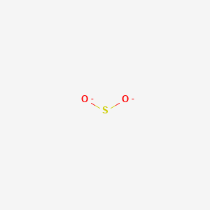 molecular formula O2S-2 B1233899 Sulfoxylate CAS No. 107551-55-3