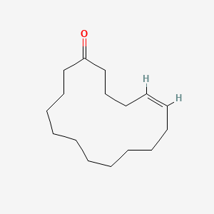molecular formula C16H28O B1233912 5-Cyclohexadecen-1-one CAS No. 21944-95-6