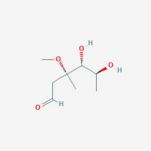 molecular formula C8H16O4 B1233927 L-arcanose 