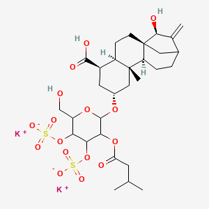 molecular formula C30H44K2O16S2 B1233936 Atractyloside potassium salt 