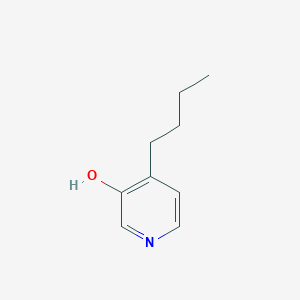 molecular formula C9H13NO B12339385 4-Butylpyridin-3-ol 