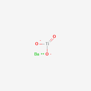 molecular formula BaTiO3<br>BaO3Ti B1233940 BARIUM TITANATE 