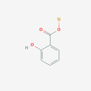 molecular formula C7H5O3Si B1233945 Silanol salicylate CAS No. 61925-82-4
