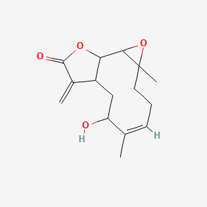 molecular formula C15H20O4 B1233954 9-Hydroxyparthenolide CAS No. 78146-51-7
