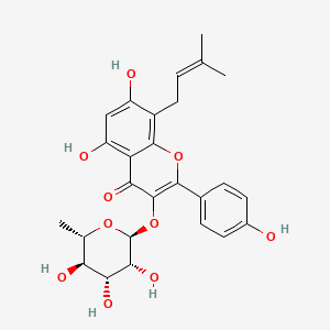molecular formula C26H28O10 B1233990 baohuoside II CAS No. 55395-07-8