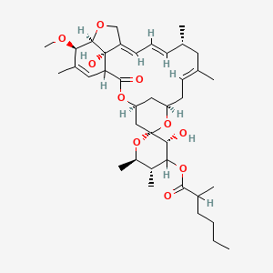 molecular formula C39H58O10 B1234003 Milbemycin alpha6 CAS No. 56265-07-7