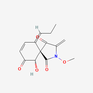 molecular formula C14H15NO5 B1234008 Triticone B CAS No. 114613-32-0