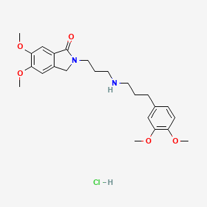 molecular formula C24H33ClN2O5 B1234014 Falipamil hydrochloride CAS No. 60987-07-7