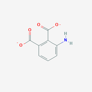molecular formula C8H5NO4-2 B1234034 3-Aminophthalate 