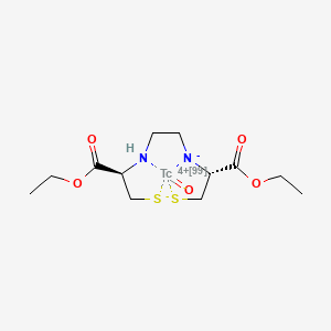 molecular formula C12H21N2O5S2Tc-5 B1234047 Neurolite CAS No. 121281-41-2