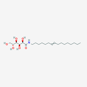 molecular formula C22H43NO6 B12340600 N-Hexadec-7-en-1-yl-D-gluconamide CAS No. 94070-88-9