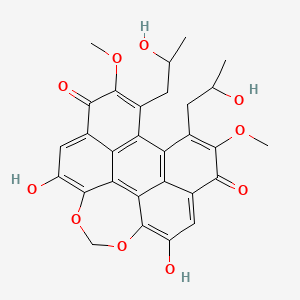 molecular formula C29H26O10 B1234072 Neocercosporin CAS No. 67533-78-2