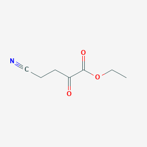 molecular formula C7H9NO3 B123414 Ethyl 4-cyano-2-oxobutyrate CAS No. 152831-97-5
