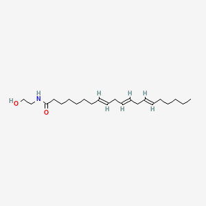 (8E,11E,14E)-N-(2-hydroxyethyl)icosa-8,11,14-trienamide