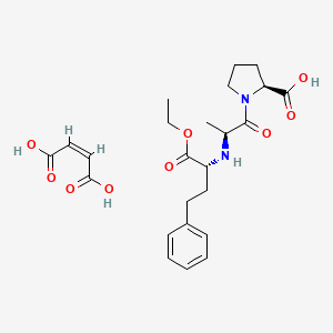 molecular formula C24H32N2O9 B1234160 Renitek CAS No. 77549-59-8