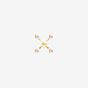 molecular formula AuBr4- B1234177 Tetrabromogold(1-) 