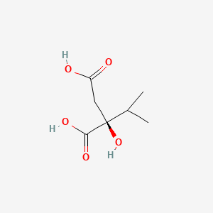molecular formula C7H12O5 B1234193 (2S)-2-Isopropylmalate CAS No. 49601-06-1